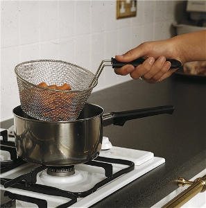 Safety Cooking Basket & Strainer