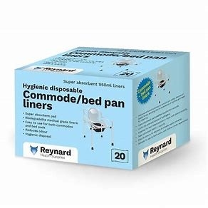 Commode Liners - Box 20