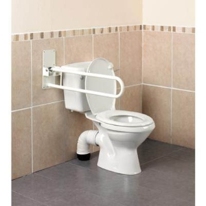 Devon Folding Toilet Rail